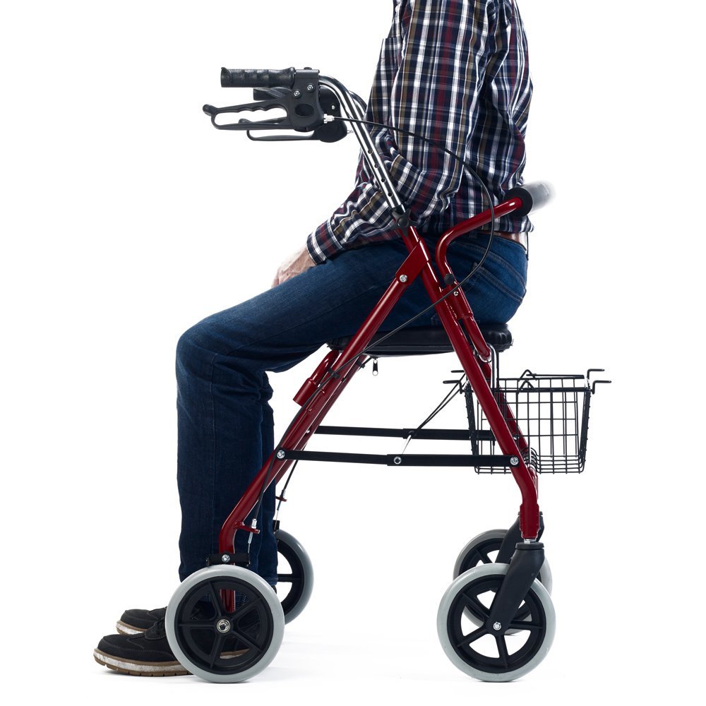 Teqler T 135301 Rollator dunkelrot