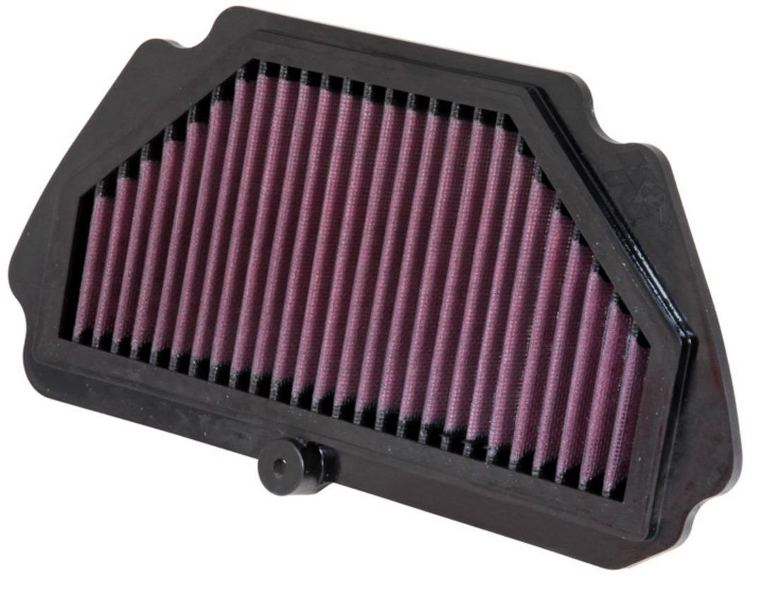 K&N KA-6009R Motorrad Rennen Spezielle Luftfilter, Rot