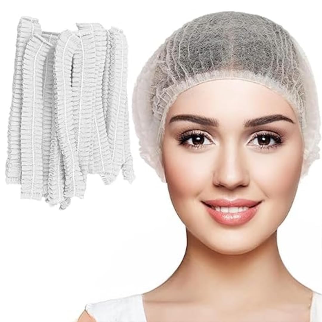 MEDROYAL NO.1 GLOVE Stretchable White Caps (100pcs) Chef Caps | Chef Caps for Kitchen | Disposable Stretchable caps for Hygiene, Bouffant Caps,caps for for Salons, Spas (B0DDTSFVTY) Amazon Price History, Amazon Price Tracker