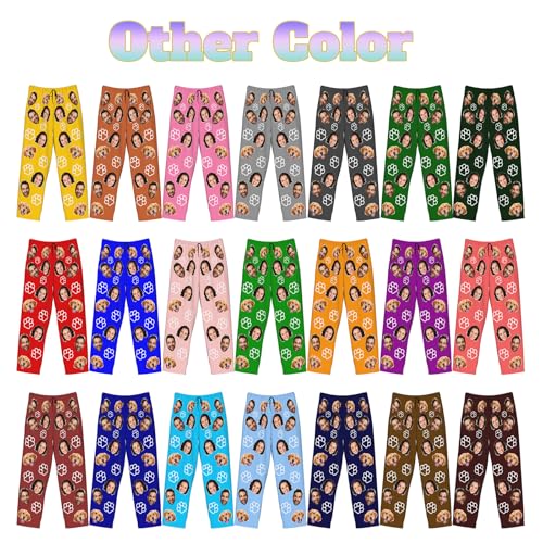 Custom Pajamas For Men Boyfriend Personalized Pajamas Pants Funny Customized Pj Pants With Face Pajama For Men Women Dog Pet2