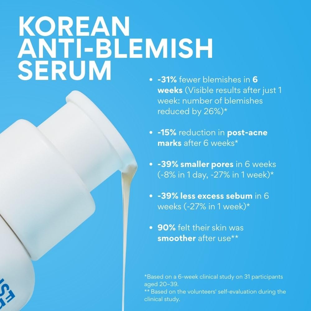 INNISFREE Gentle Retinol Salicylic Anti-Blemish Serum, Brightening Korean Serum, Reducing blemishes & Fading post-acne marks - Image 4