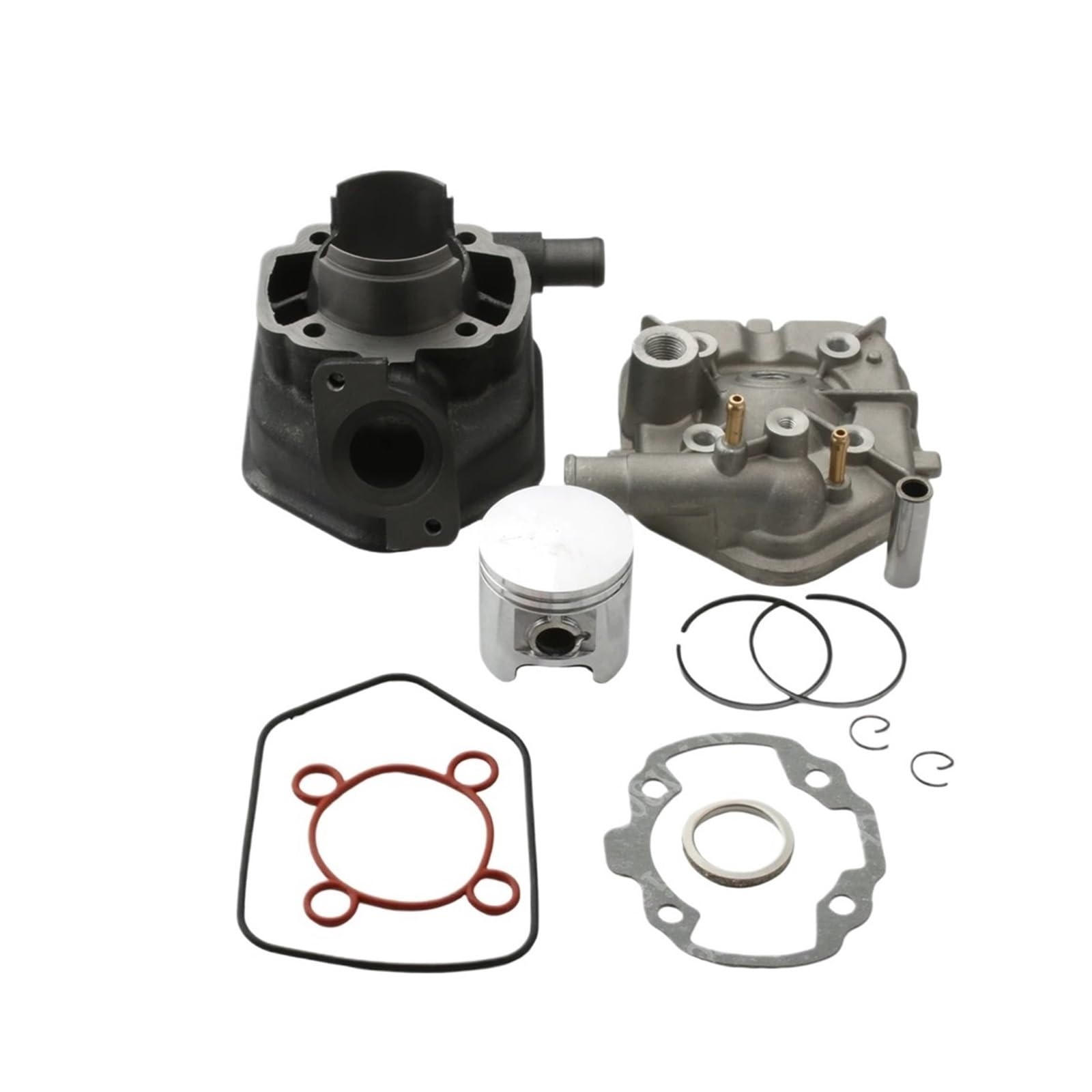 Kit Cylindre Gros Alésage 70cc 47mm et Culasse pour Moteur 50cc 2T Universel