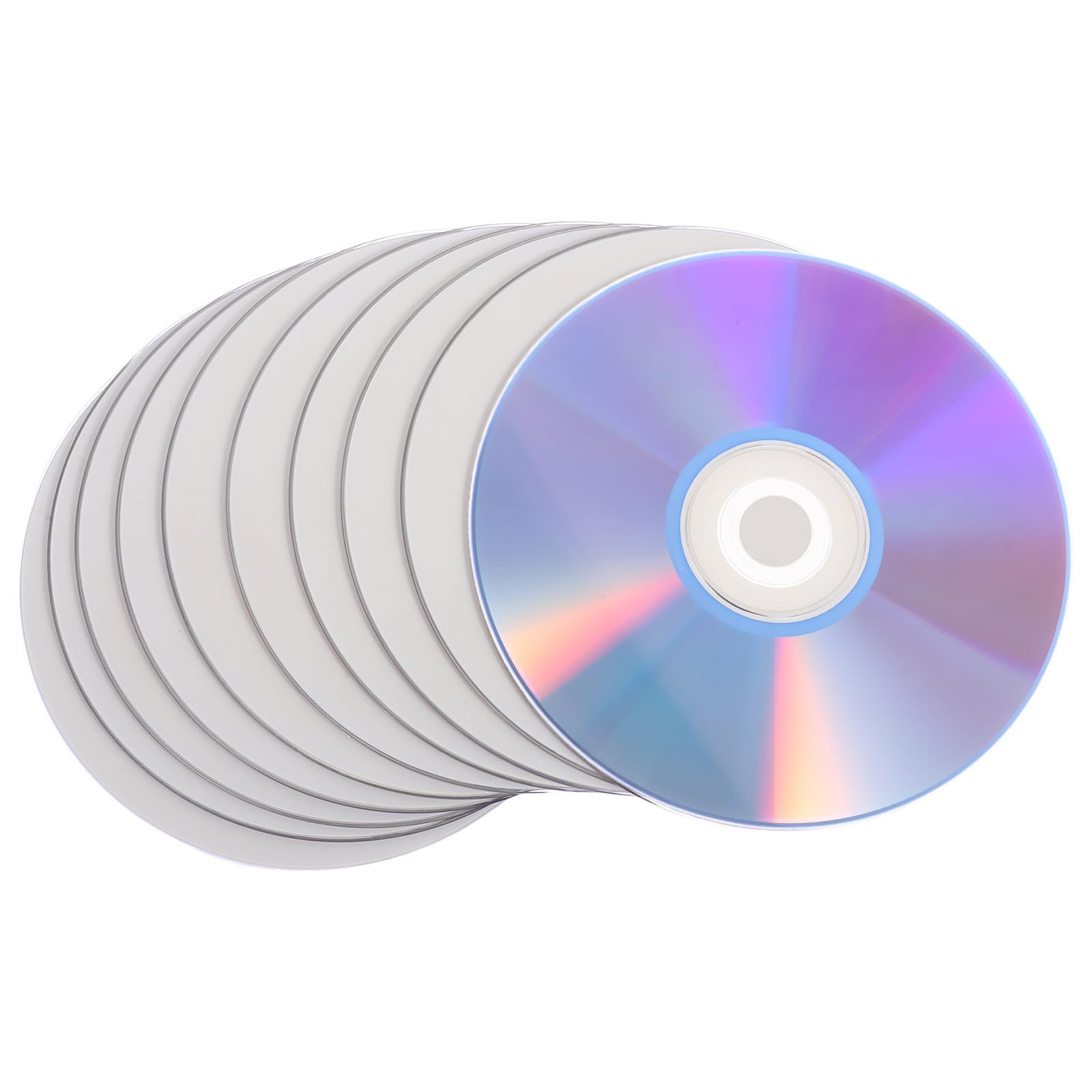 DVD-RW 10 Pièces Réinscriptibles pour Enregistrement Musical et Stockage de Données, Disques Résistants Compatibles Pc, Adaptés la Duplication Rapide et Archivage Téléphonique