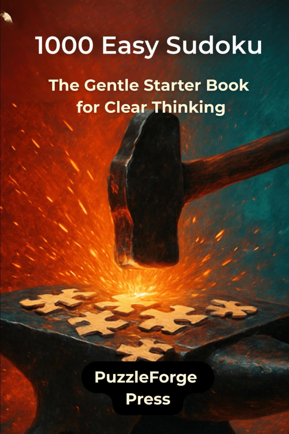 1000 Easy Sudoku: The Gentle Starter Book for Clear Thinking (PuzzleForge™ Easy Sudoku Forge Series – Relaxing Brain Training Puzzles)