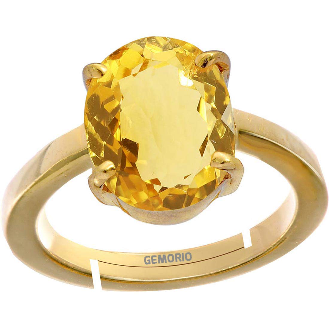Gemorio Citrine Sunehla 4.8cts or 5.25ratti Panchdhatu Adjustable Ring for Women (B08S38RTKM) Amazon Price History, Amazon Price Tracker