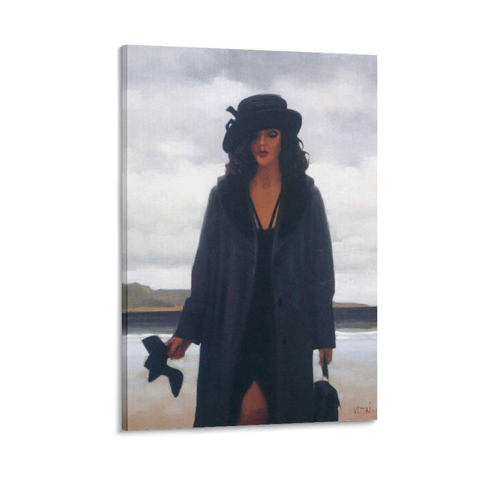 Still Dreaming by jack_vettriano Wall Art Prints Poster Print Photo Art Painting Canvas Poster Home Modern Decor Posters 24x36inch(60x90cm)