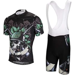 Ropa Ciclismo Tallas Grandes Hombres Jersey + Pantalones Cortos Mangas Cortas de Ciclismo Ropa Maillot Transpirable para Deportes al Aire Libre Ciclo Bicicleta