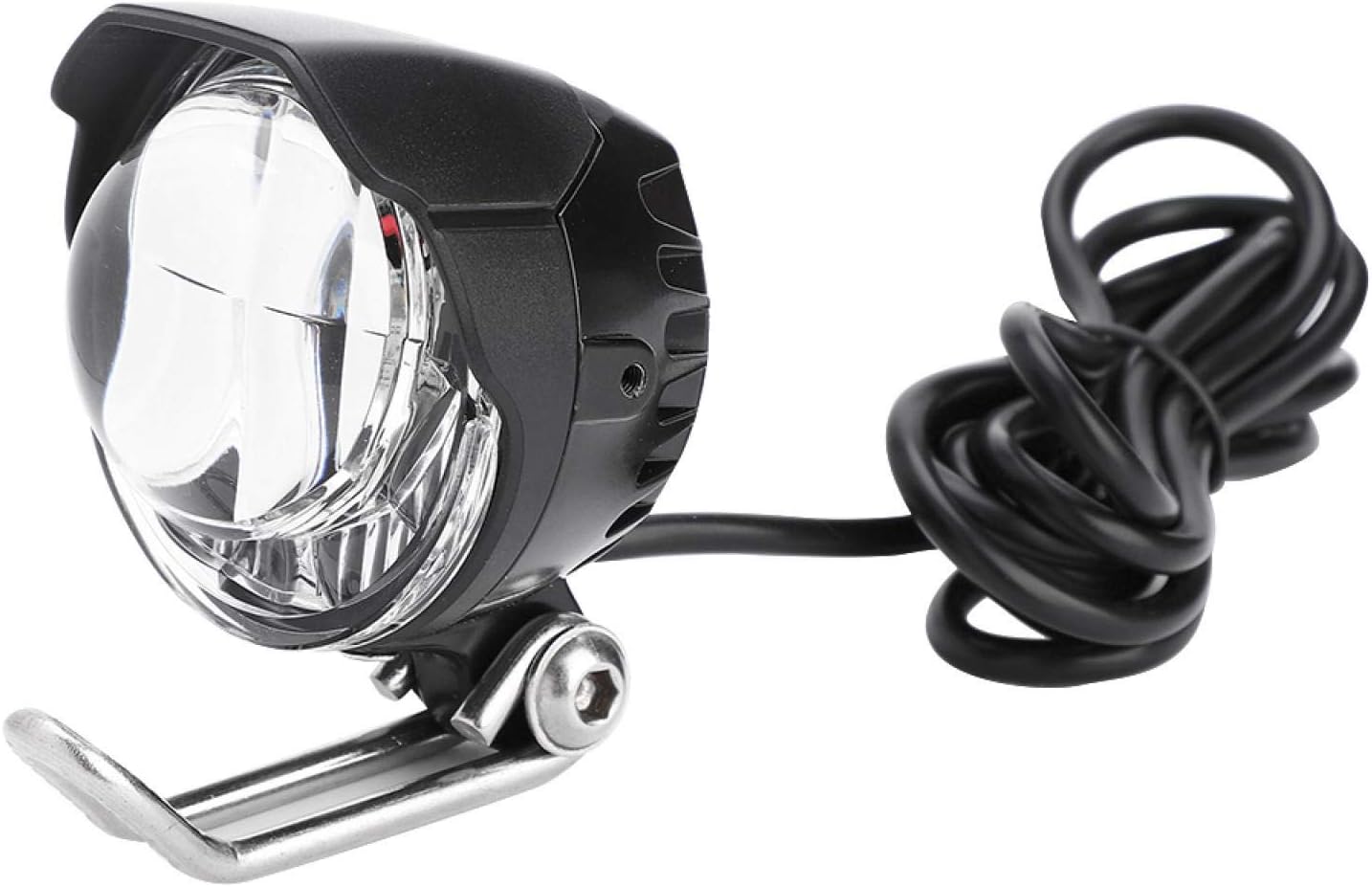 Bike Light, 12V-80V Bike Lights for Night Riding, Front Light Electric Bike, 2 in 1 Horn LED Head Light Front Bright Lamp for Electric Bike Scooter Moped