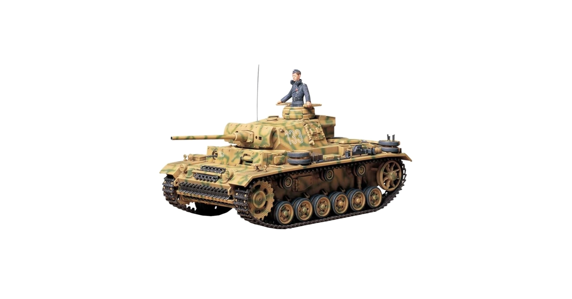 未使用品タミヤ Panzerkampfwagen III Ausf.L 1/35 Tamiya 1/35 German Panzerkampfwagen III Ausf.L 35215