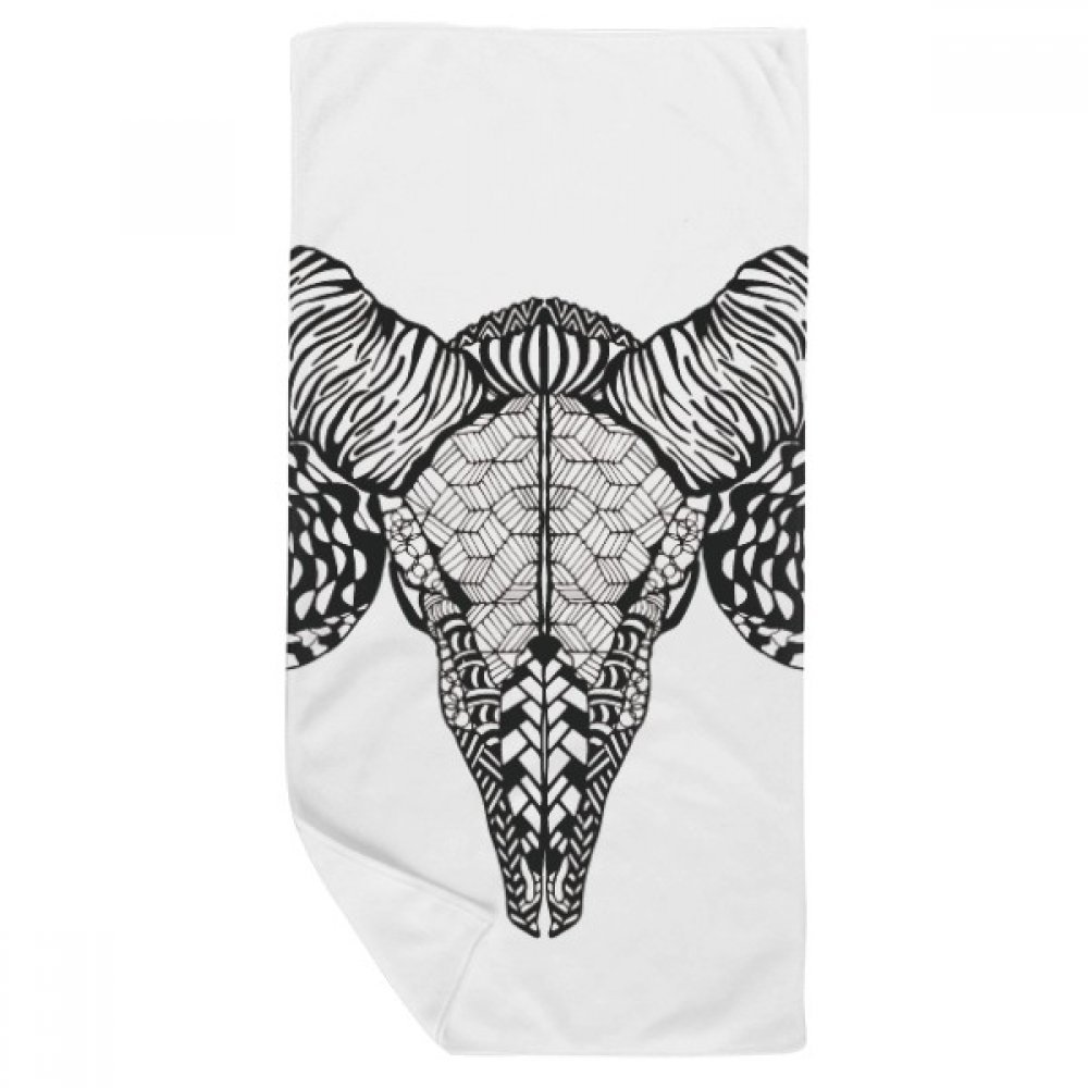 Serviette de bain douce 35x70cm multicolore gant de toilette imprimé dessin animal