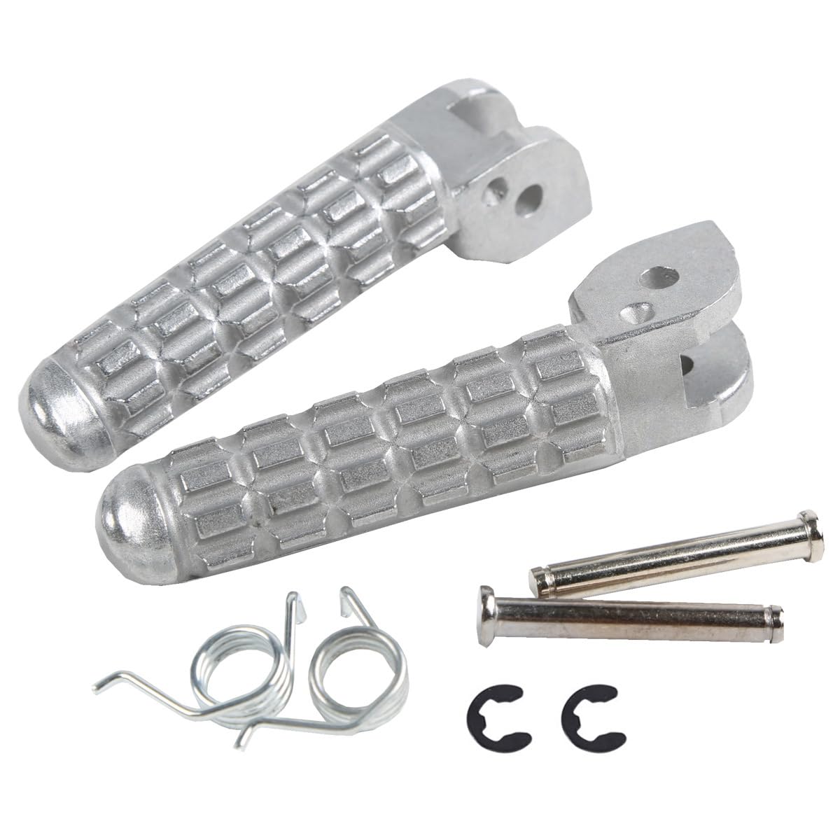 Poggiapiedi Moto Pedane Autista Anteriore Adatto per Ducati Monster 696 796 2009-2014