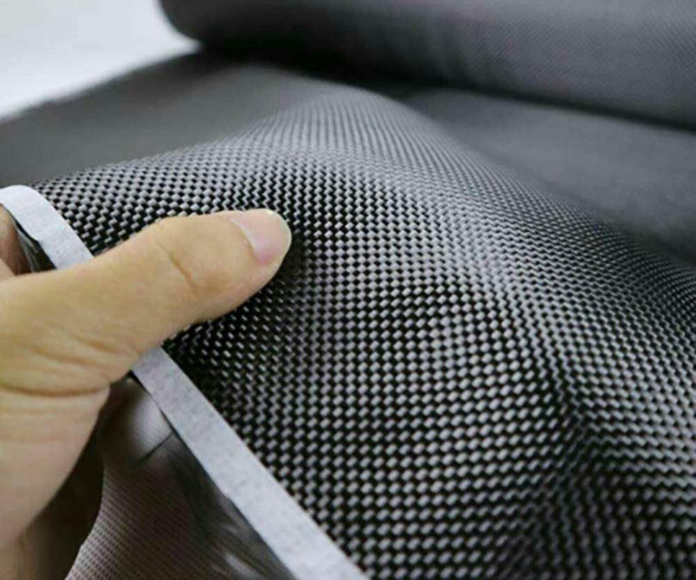 Tissu en fibre de carbone 240 g/m² Tissage sergé 50 x 100 cm