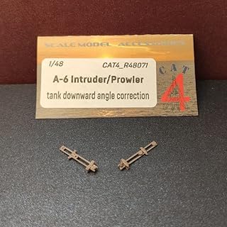 CAT4-R48071-1/48 A-6 Intruder/Prowler Tank Downward Angle Correction 2 pcs
