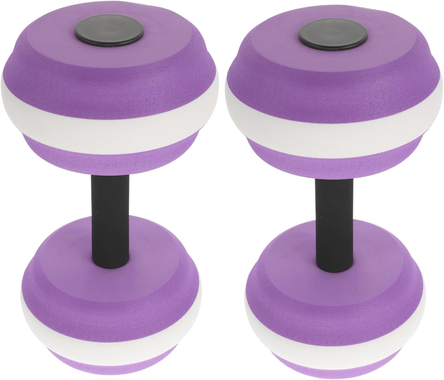 Kisangel 1Pair Water Dumbbells for Pool Exercise Floating Dumbbells for Water Aerobics Lightweight and Portable Full Body Workout Equipment for All Ages and Fitness Levels