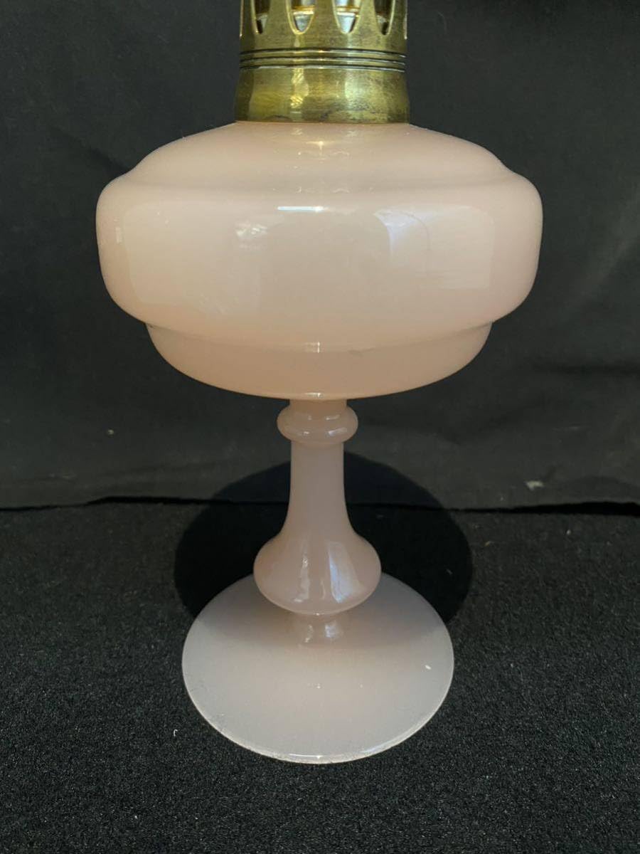 アンティーク ランプベルジェ フランス製 ピンク