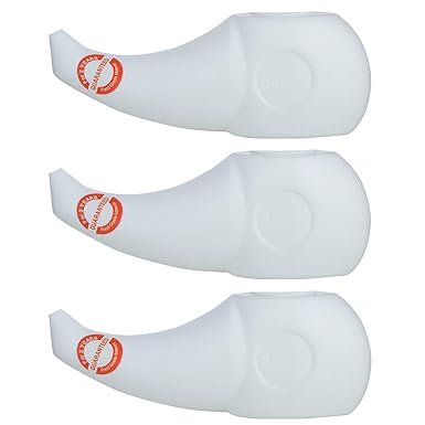 NETTIE Netipot 300ml capacity, food grade material for jal neti/nasal wash - Pack of 3