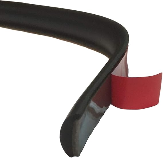 Partsman Flexible SelfAdhesive Rubber Molding 1/2" Wide Protective