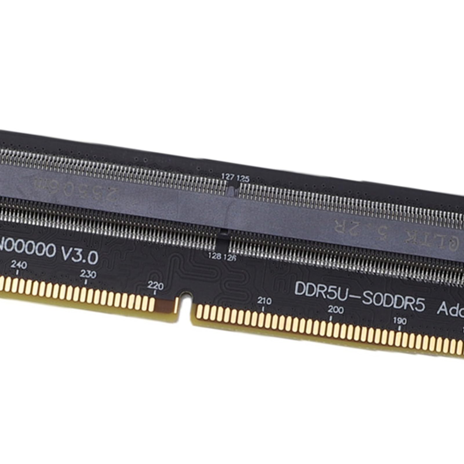 Karta Adaptera DDR5 U DIMM na SO DDR5 RVS, Konwerter Pamięci do Laptopa na Komputer Stacjonarny, z Solidnym Materiałem PCB, do Naprawy i Konserwacji Komputerów