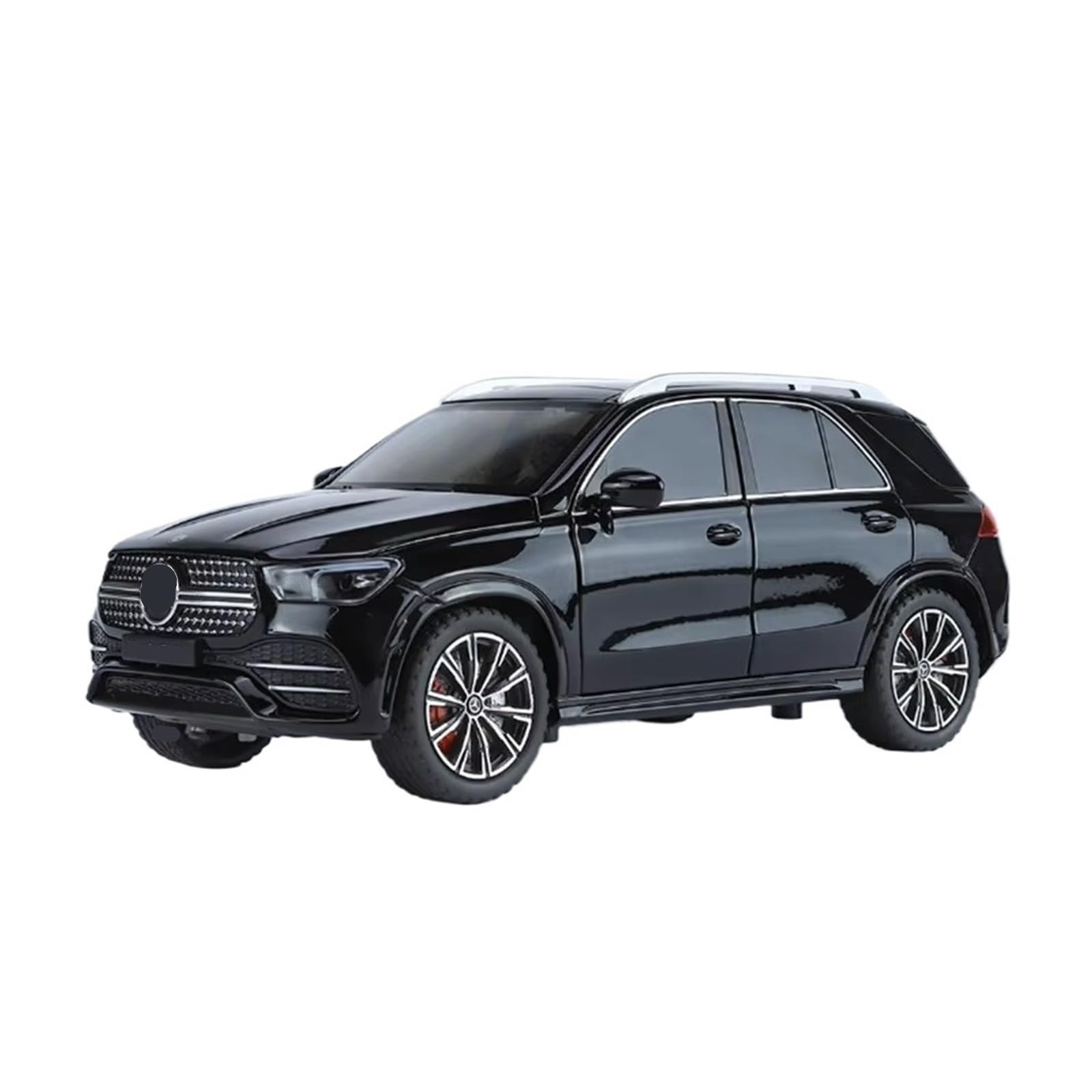 1:24 Per GLE 350 300 450 Pressofuso In Lega Modello Di Auto In Metallo Suono E Luce Collezione Giocattolo Regalo(Black,No box)