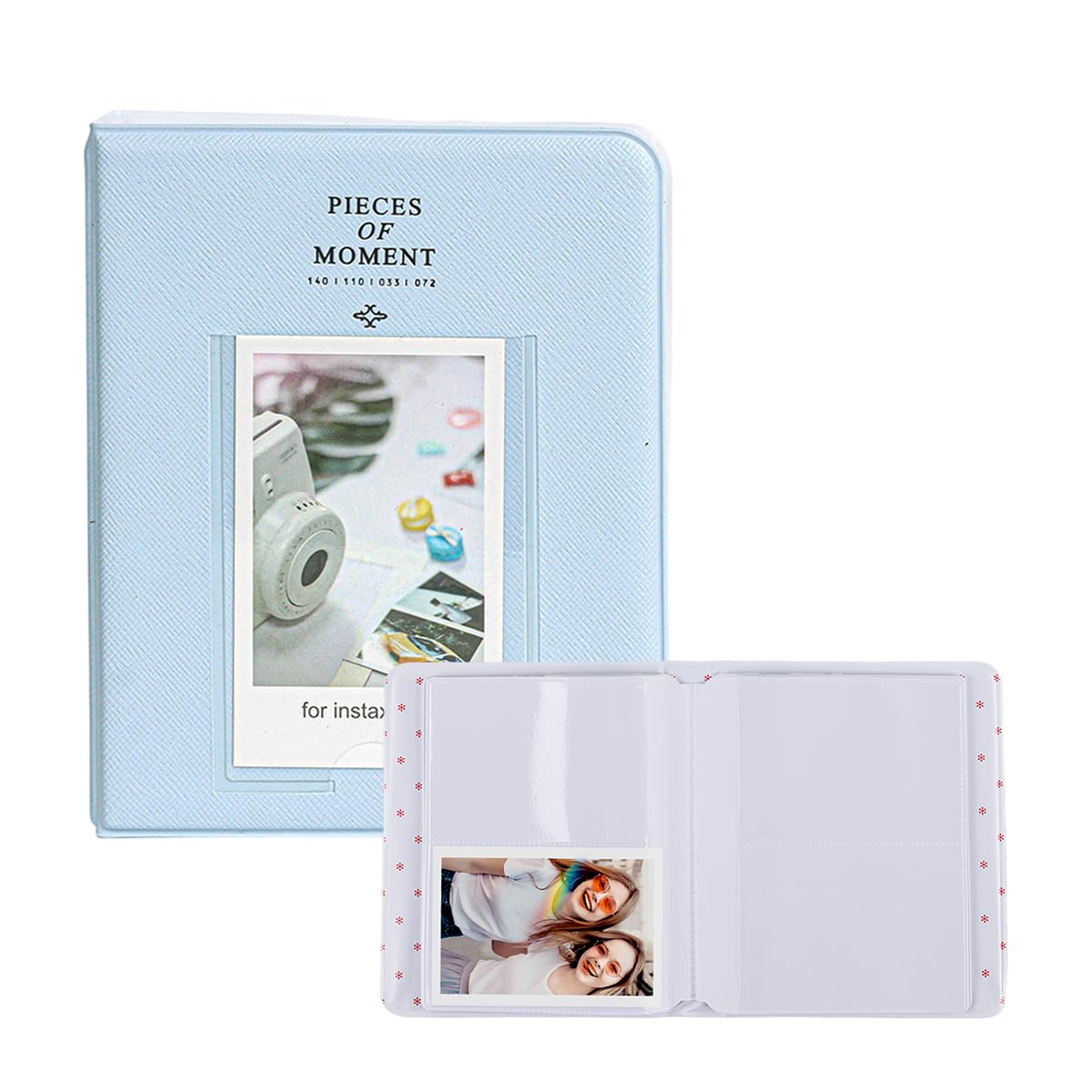 Zibuyu Instax Mini Photo Album - Light Pink -8