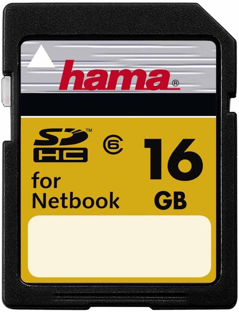 Hama HighSpeed Pro SD HC Memory Card 16 GB Class 6 for