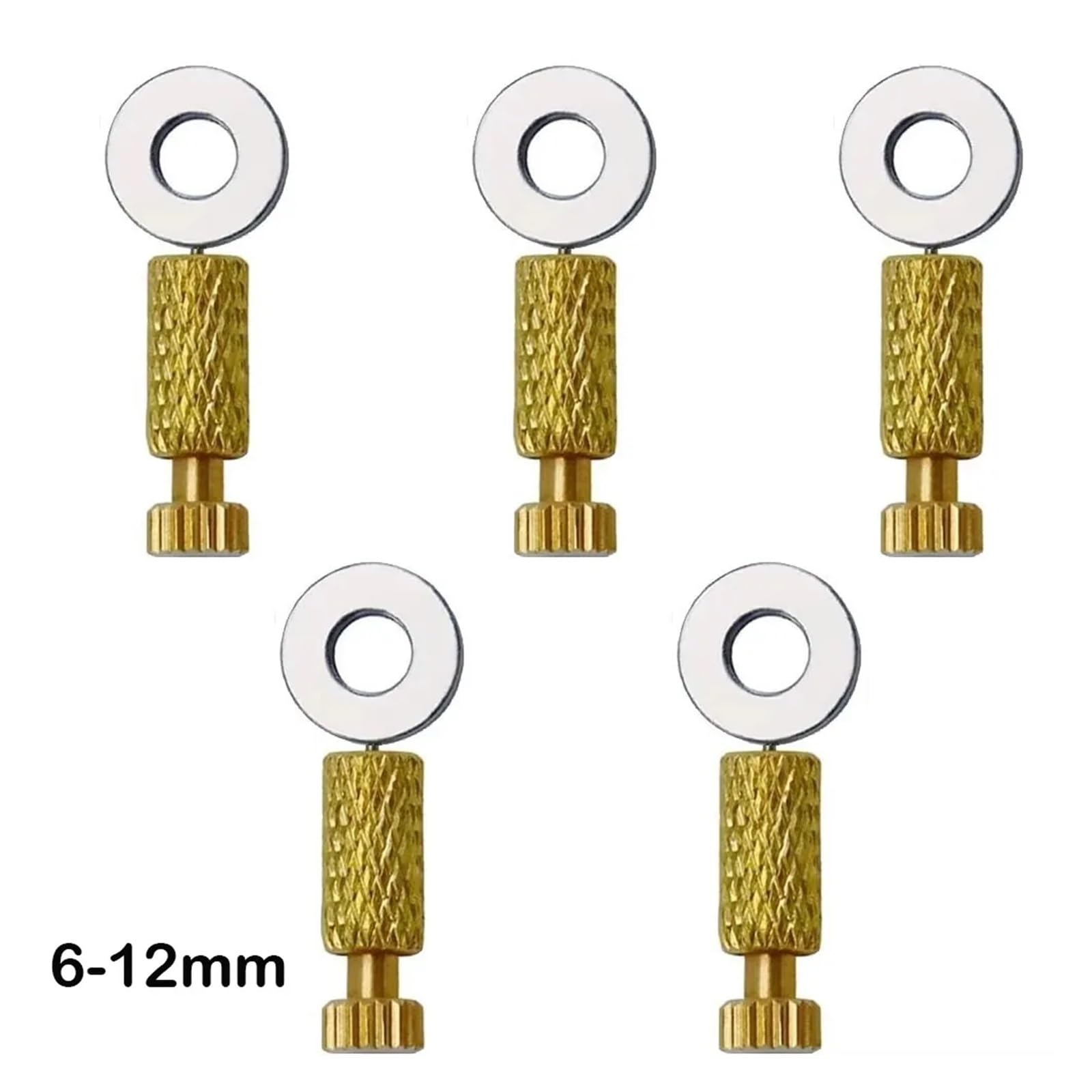 Lot de 20 aiguilles de positionnement de suture en cuir pour aiguilles à position fixe - Fournitures d'artisanat (5 pièces de 6 à 12 mm)