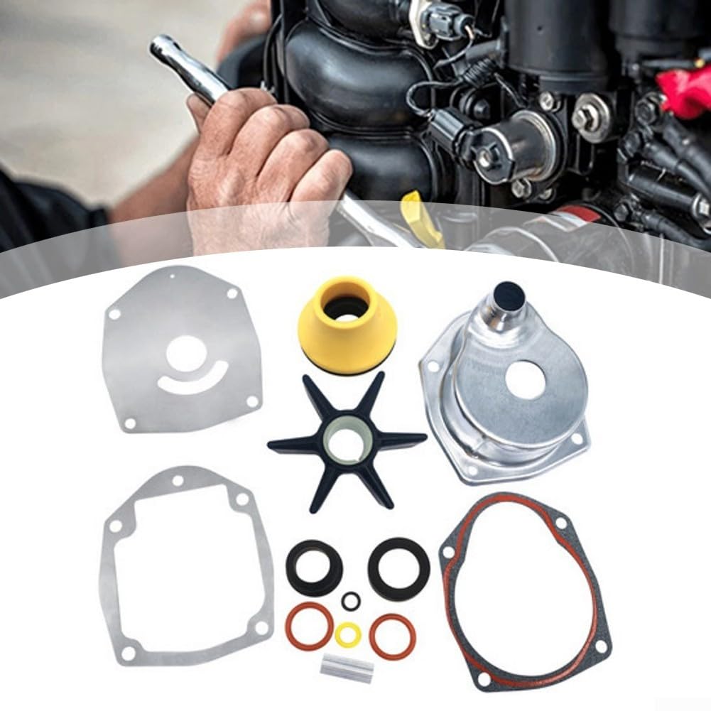 Kit di riparazione per pompa dell'acqua Alpha 1 Gen 2 per azionamenti fuoribordo include tutti i componenti necessari per la manutenzione e la manutenzione completa della pompa superiore