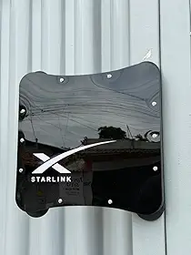SUPORTE VEICULAR CASE PARA STARLINK MINI GERAÇÃO 4 COM 4 IMÃS NEODIMIO EMBORRACHADO (PRETO) (PRETA)