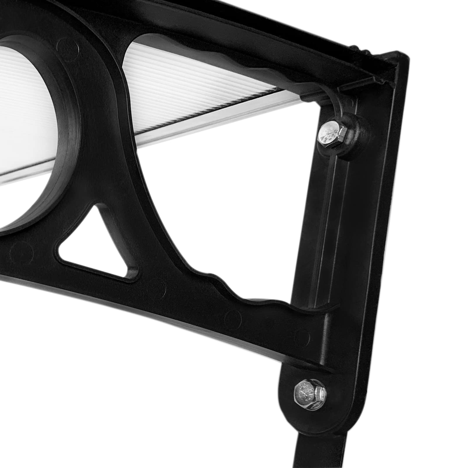 Aufun Mähroboter Garage Dach Carport für Rasenmäher Automower 103 x 77 x 45,5 cm Rasenroboter Garage Mähroboter Rasenmähroboter Schutzhülle Schutz vor Regen, Hagel und UV-Strahlen, Transparent