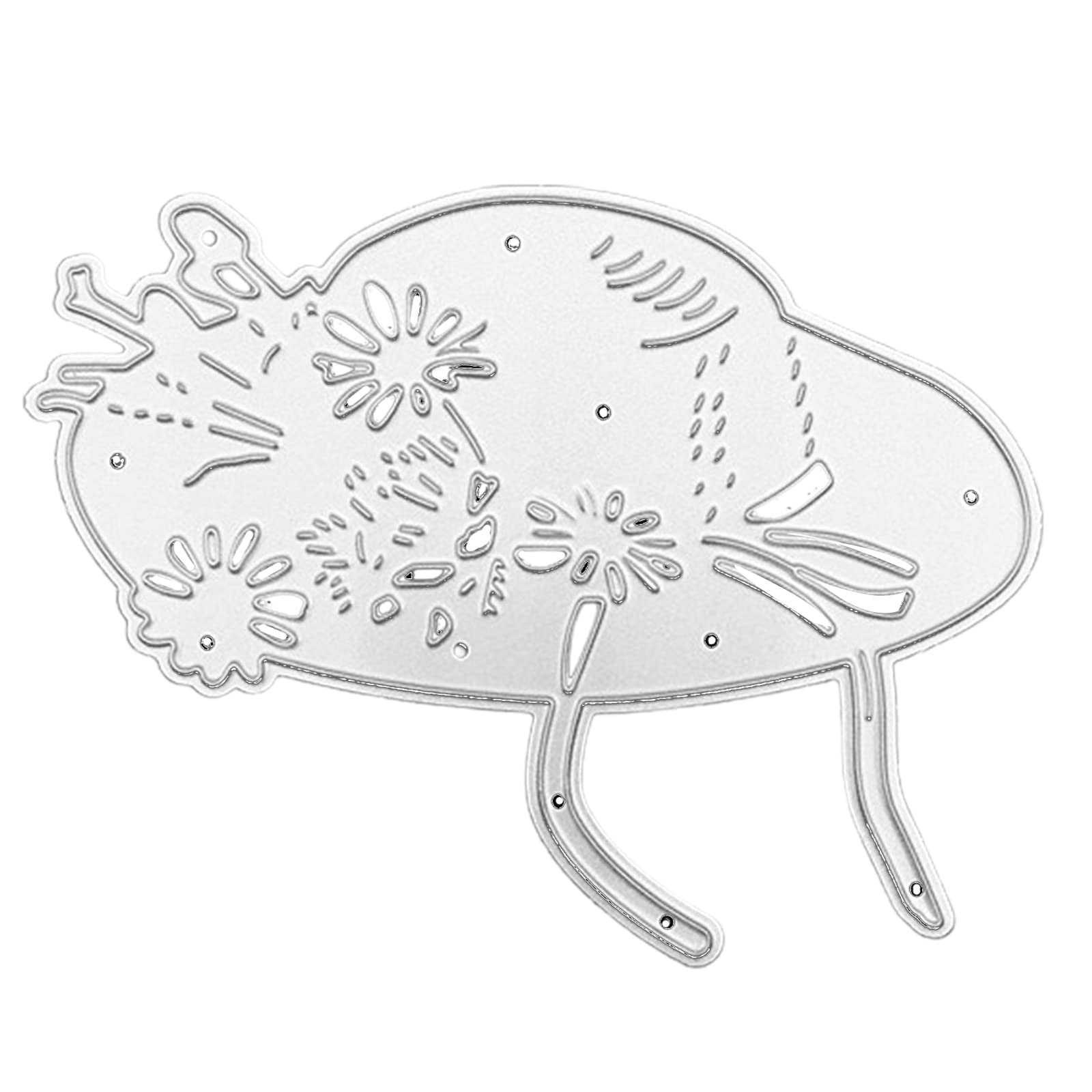 Beimus Hat Metal Cutting Dies Stencil Mold Embossing Pattern for Children Adults Cutting Dies