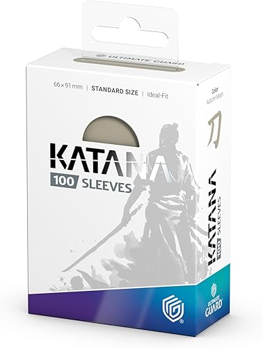 Miniatura 3 de Ultimate Guard Fundas katana turquesa mate, tamaño estándar, tamaño estándar, 100 unidades, paquete individual