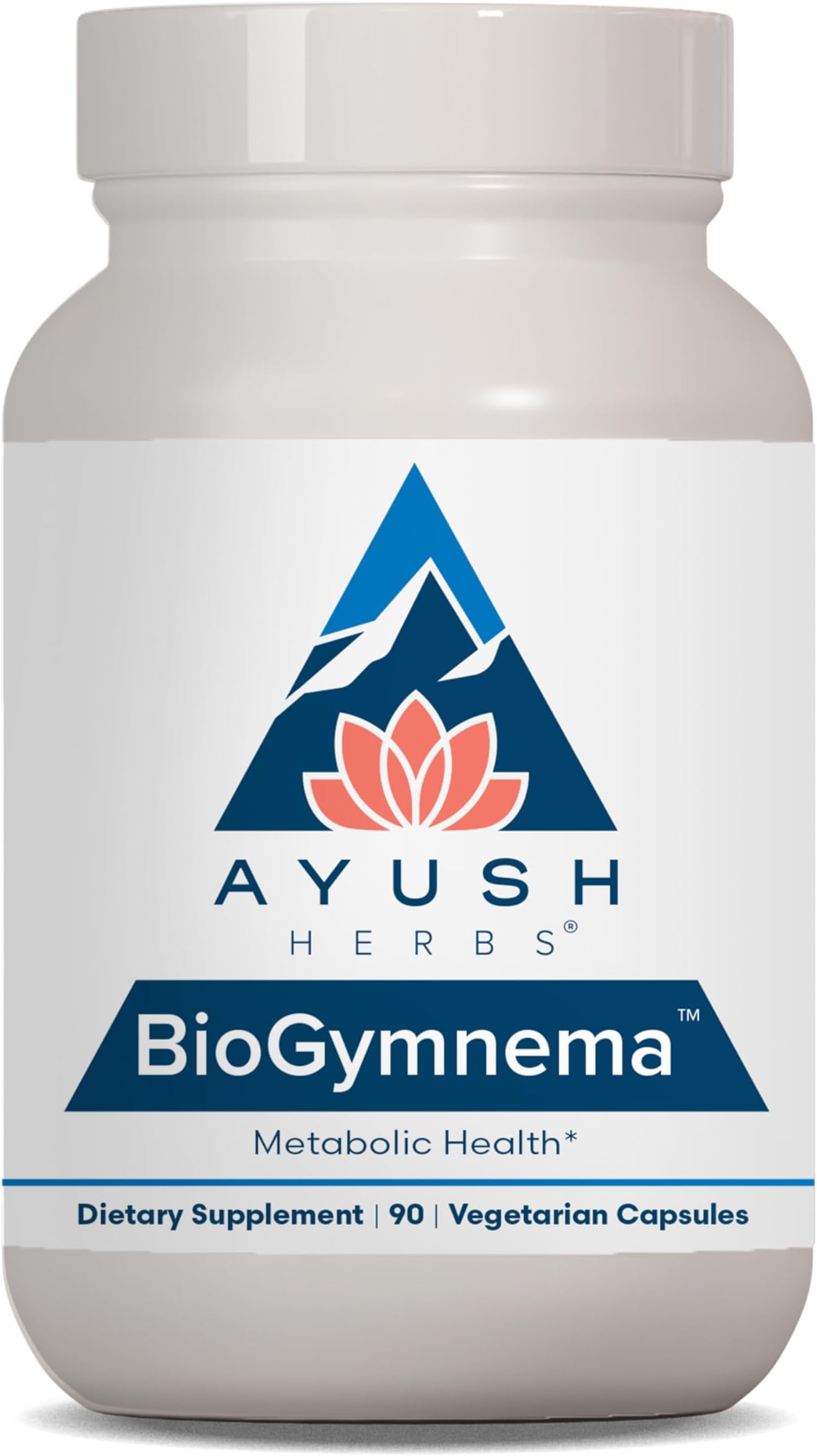 Ayush Herbs BioGymnema - Metabolic Vitamin & Herb Blend, Metabolic Health Supplement for Women & Men with Biotin, Berberine, Bitter Melon & Gymnema, Nutrient Support - 90 Servings