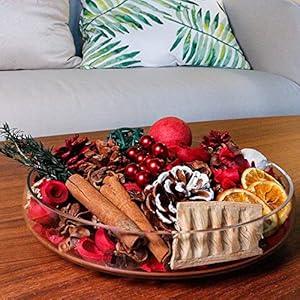 Qingbei Rina Christmas Potpourri Bags,Cinnamon Apple Scented Holiday Potpourri Bowl Filler,Winter Decorative Dried Flowers, Home Fragrance,Bathroom Decor,Large 20 oz(Red) Qingbei Rina Christmas Potpourri BagsCinnamon Apple Scented Holiday Potpourri Bowl FillerWinter Decorative Dried Flowers Home FragranceBathroom DecorLarge 20 ozRed