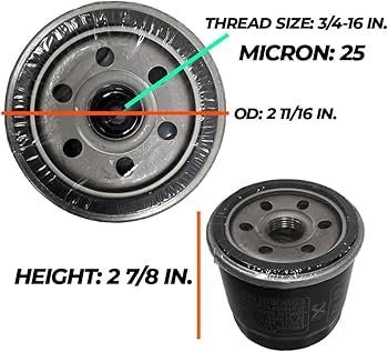 Amazon.com: Proven Part Oil Change Kit Filter Fits Toro 120-4276 Amazon.com: Proven Part Oil Change Kit Filter Fits Toro 120-4276