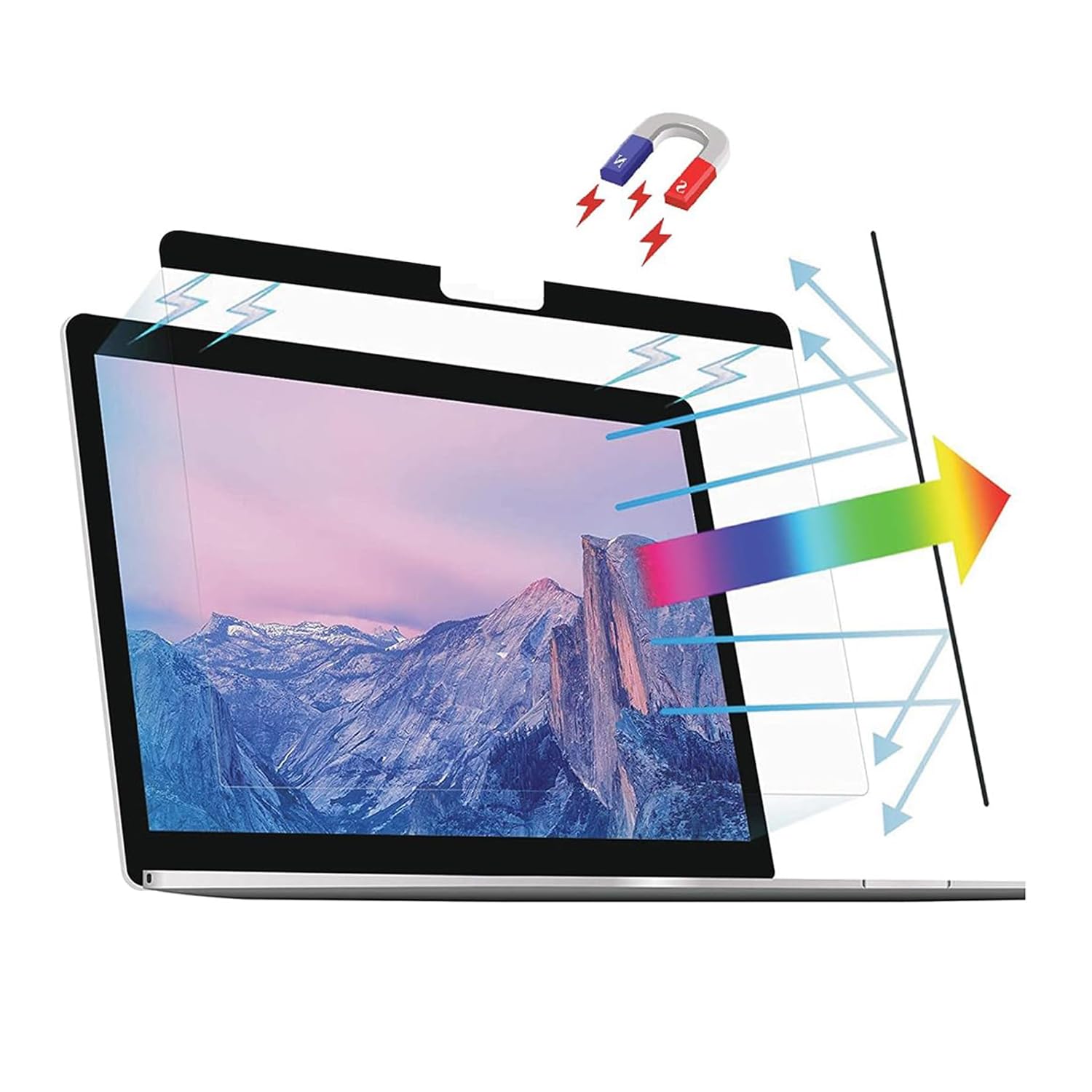 OJOS Magnetic Blue Light Blocking Screen Protector Compatible for 2020 Macbook Pro 13-Inch Model A2289 / A2251 / A2338 M1 Chip (Clear) (B0975HZM9Y) Amazon Price History, Amazon Price Tracker