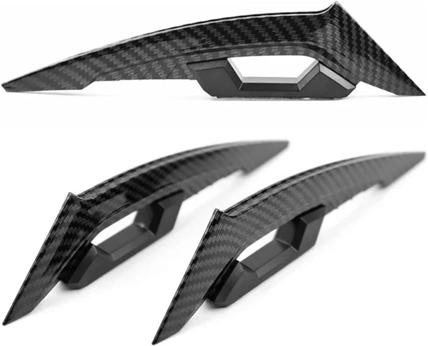 オートバイサイドウイングレット 用 CFモト 250SR 2個入り オートバイ用ウィングレット フロントサイドスポイラー エアロダイ