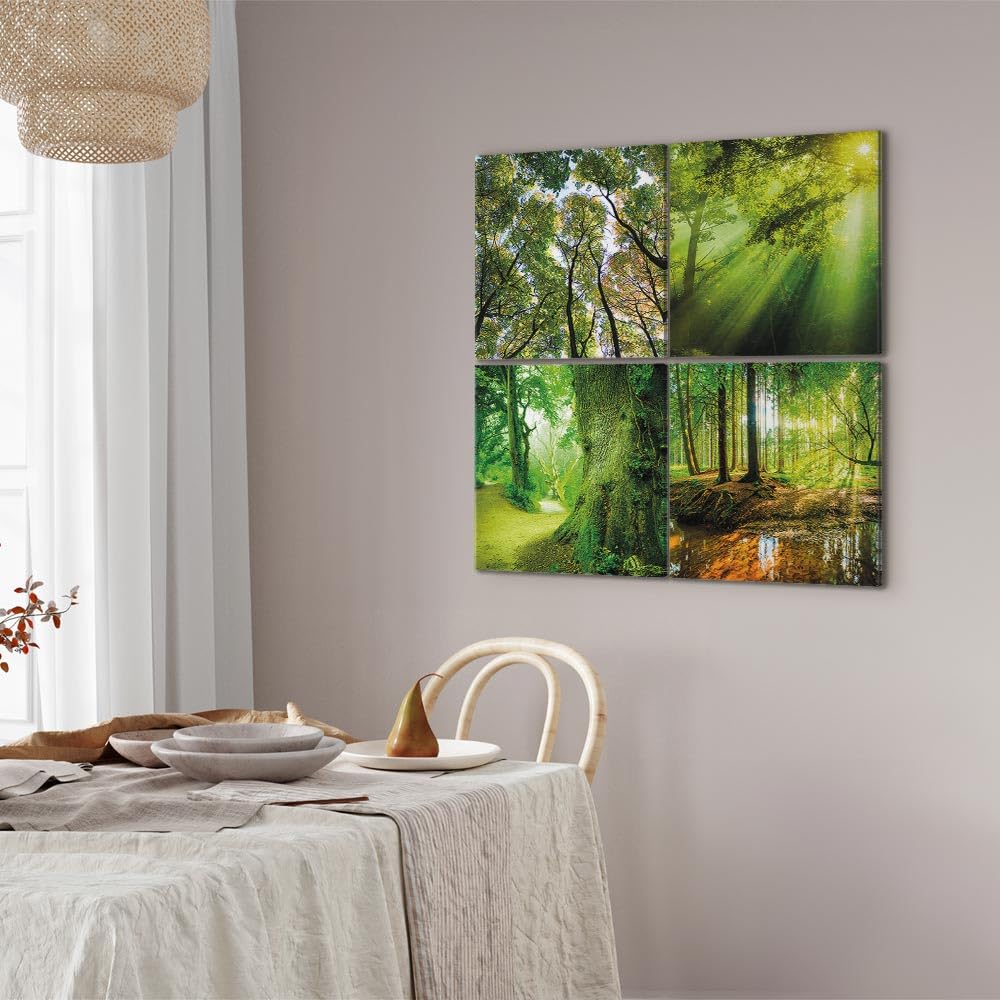 murando - Akustikbild Set Schallschutz Raumakustik, Schlafzimmer, modern