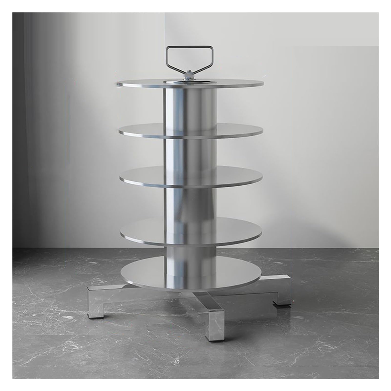 Portacarretes de alambre y dispensador de cables con soporte para organizar cuerdas Estilo 3