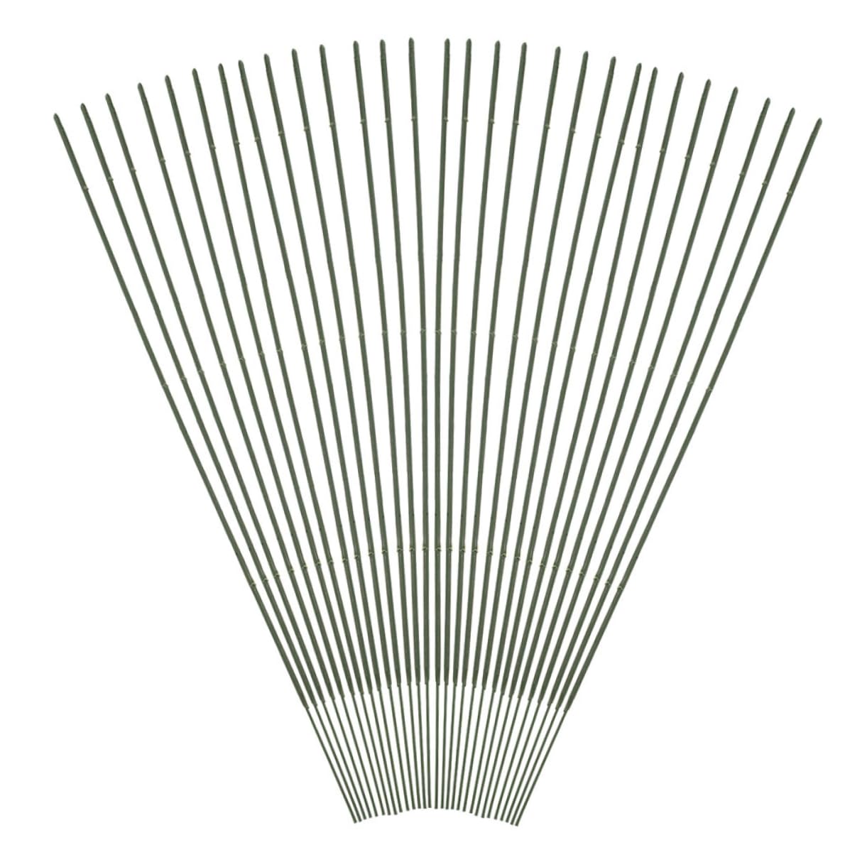 ULDIGI Flexible Flower Stem Wire Set for DIY Arrangements 100pcs Green Iron Wire for Artificial Flowers