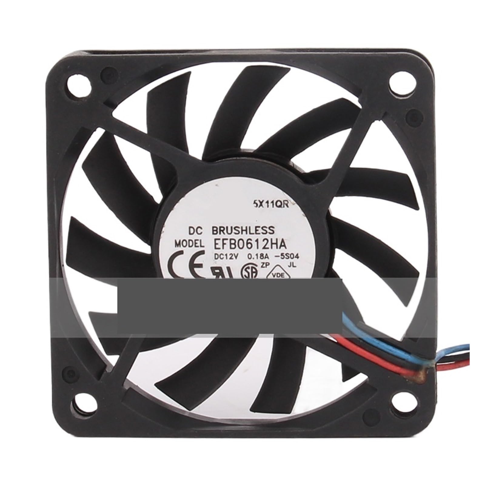 IVEKYKIBC Cooling Fan EFB0612HA 24V 48V DC12V 0.18A AC 1.44W 6CM 6010 60X60X10MM
