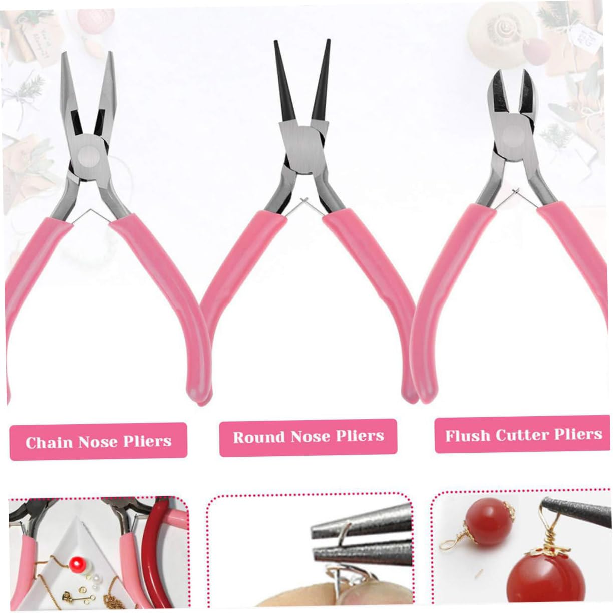 HOODANCOS Kit per Creazione Gioielli 1186 Pezzi, Set Tre Livelli