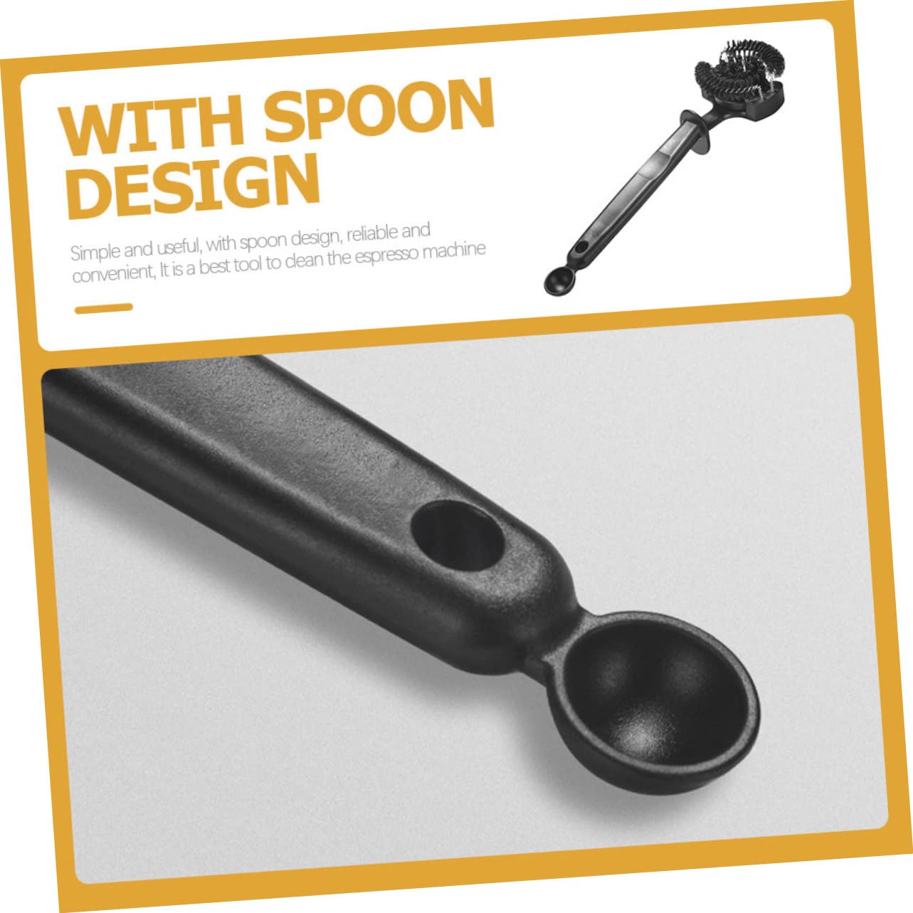 Cabilock 3 Piezas Cepillo De Limpieza Para Cafeteras Cepillo De Cabeza De Grupo De Máquina De Espresso Concentrado De Cafe Limpieza De Maquinas De Cafe Dedicado Abdominales Juego De Café