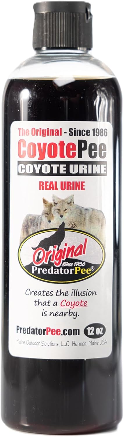 PredatorPee 100% Coyote Urine - Territorial Marking Scent