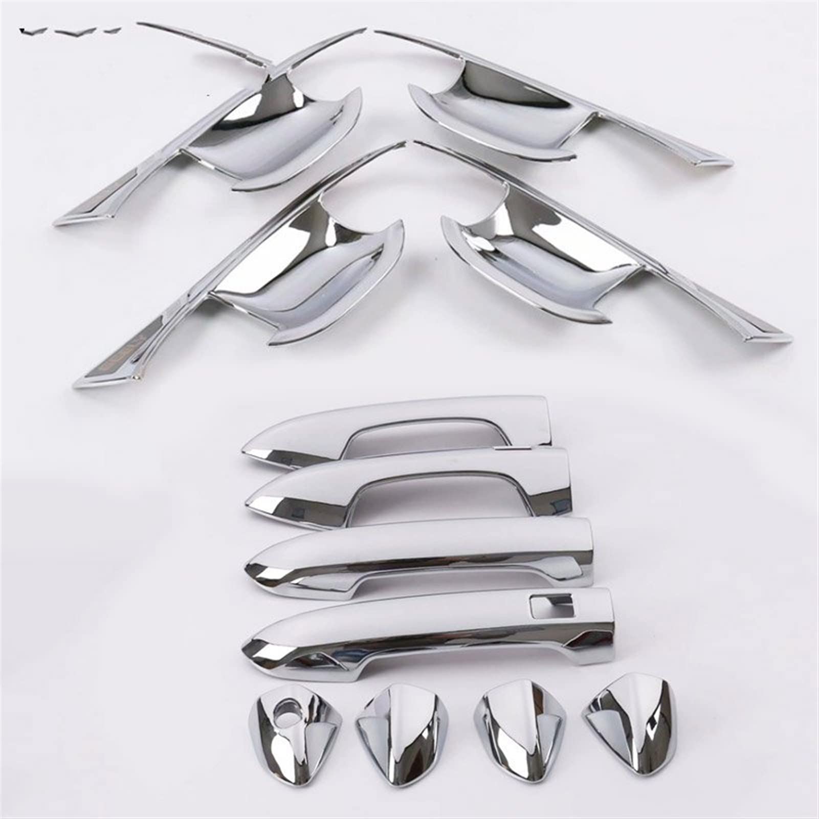FANGZIQQ for Geely Coolray Sx11 Exterior Handle Frame Trim Car Door Bowl Chrome Styling Cover Decoration Accessories Parts Car Inner Door Handle(3)