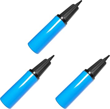 Hand Air Pump for Balloons - 9" Portable Manual Balloon Pump, Mini Hand Pump for Inflatables, Pool Floats, Party Garlands, Exercise and Yoga Balls