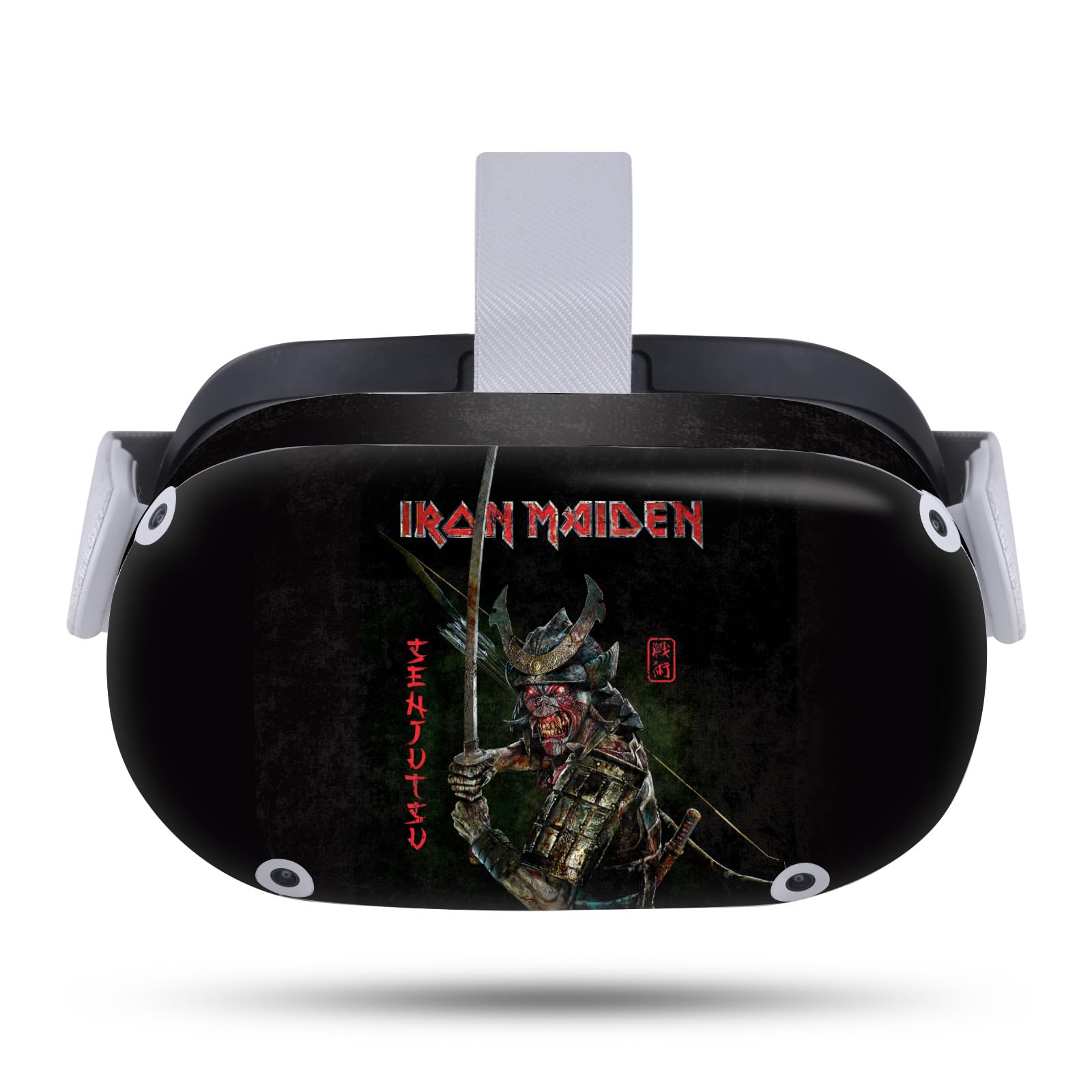 Head Case Designs Officially Licensed Iron Maiden Senjutsu Album Cover Graphic Art Vinyl Sticker Skin Decal Cover Compatible with Meta Quest 2