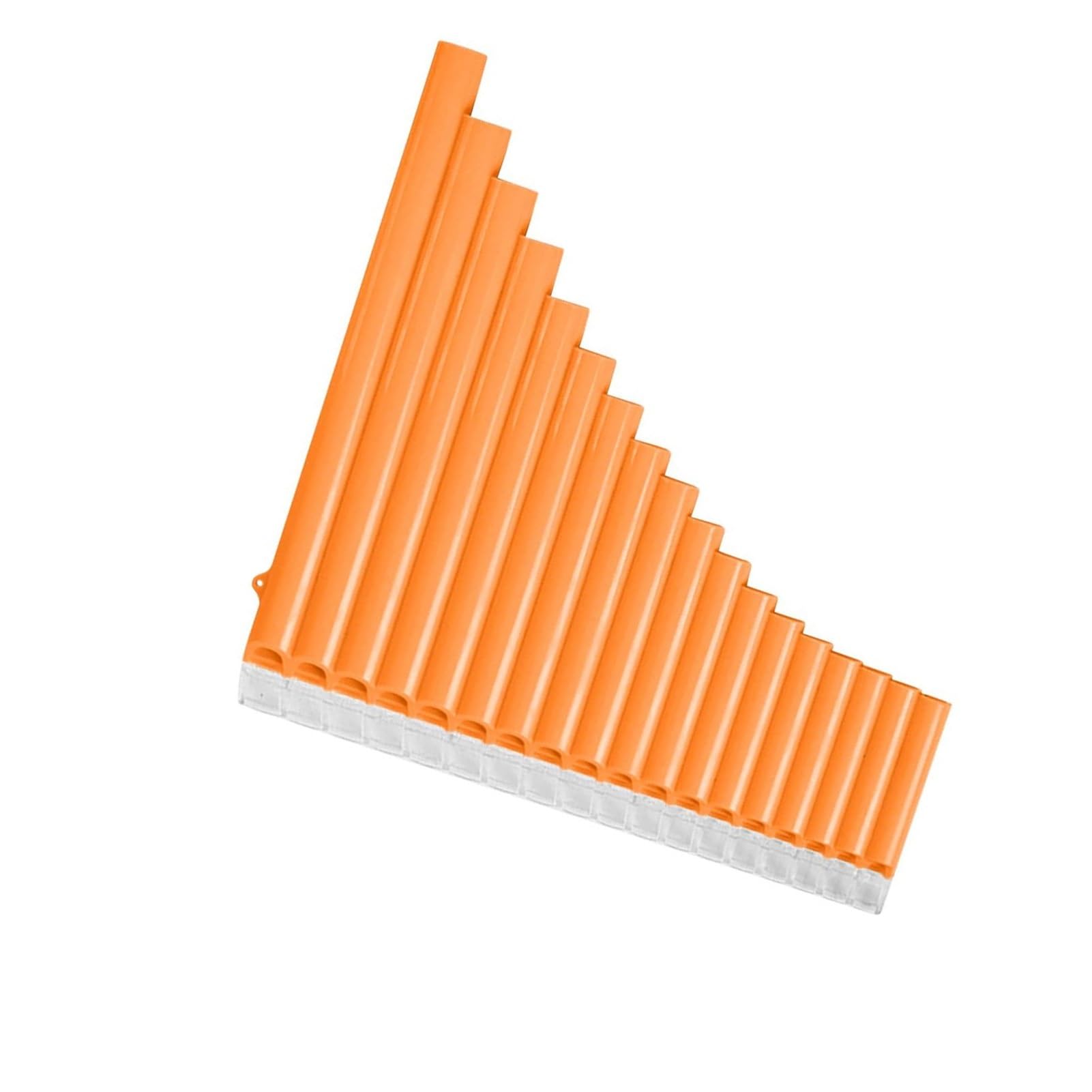 flauto di pan professionale Flauto Di Pan A 18 Tubi G-G3 Tubi Di Pan ABS Flauti Di Pan Strumento A Fiato Tradizionale Cinese Con Borsa Per Il Trasporto (Color : Orange)
