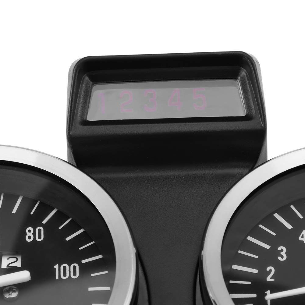 Contachilometri Digitale Per Moto YBR 125 - Tachimetro 12V 12000 RPM Con Indicatore Carburante LCD
