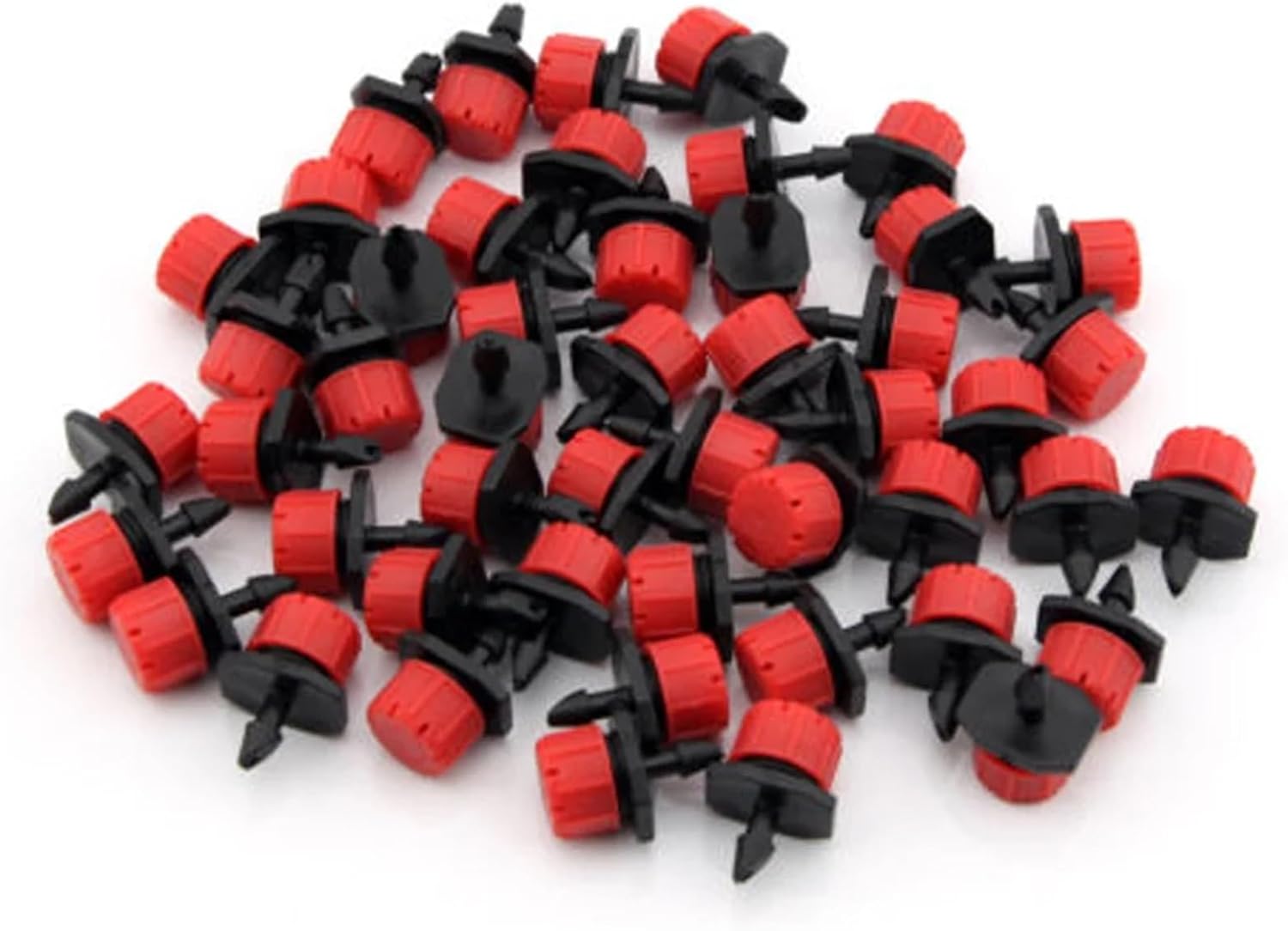 Drip Irrigation Emitters 400pcs Garden Irrigation Nozzle Dripper Sprinkler Emitter Drip Balcony Watering Spray Water Dropper Head