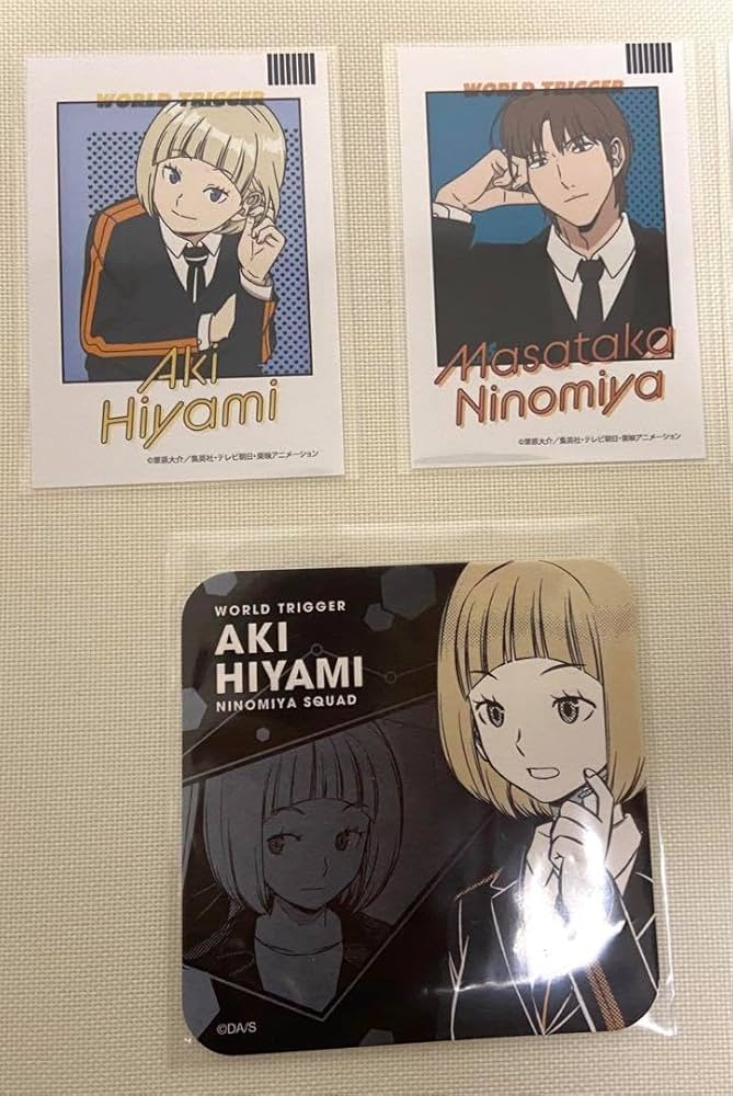 ワールドトリガー ワートリ アートコースター アトコ 二宮匡貴 100枚 ワールドトリガー ワートリ アートコースター アトコ 二宮匡貴 100枚